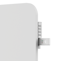 Chauffage mural plat pour bureau, chauffage d'ambiance confortable, personnalisation ODM disponible