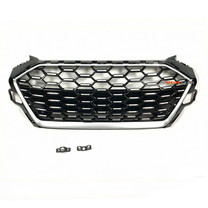 Kit de Carrocería S4 Grille Facelift para <span class=keywords><strong>Audi</strong></span> <span class=keywords><strong>A4</strong></span>, Parrilla Delantera S4 Modificada 2021 <span class=keywords><strong>2022</strong></span> - Product Image 2