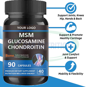 Cápsulas de Glucosamina Halal Ausreson OEM, Suplemento con MSM, Glucosamina y Condroitina en Cápsulas Duras - Product Image 3