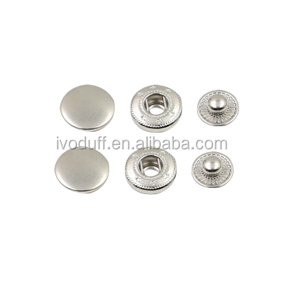 【KOOLOSET】Silver Snap Button Brushed Hood KOOLOSET】Silver Snap Button Brushed Hood