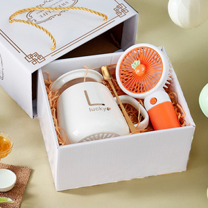 Nuevas Innovaciones 2025, Prácticos y Delicados Recuerdos de Cumpleaños, Taza con Ventilador, Juego de Regalo Personalizado para Invitados, Juego de Regalo de Taza para Festivales - Product Image 4