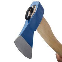 A613/A615 Hache avec manche en bois pour Axes German Standard according Fullgrinded et lame polie fine