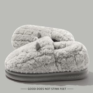 Home Slippers Hot Sale Winter Slippers EVA Plush Soft Slippers With Favorable Price - Product Image 5