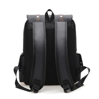 Sac à dos unisexe vintage rétro en similicuir, grande capacité, doublure en polyester imperméable, sac à dos pour ordinateur portable, voyage d'affaires