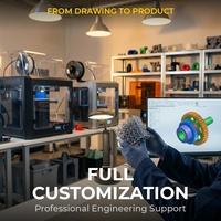 Service d'impression 3D à faible coût pour la production de petites séries, fabrication de prototypes à grande échelle en FDM PETG PLA