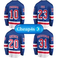 NHL New York Rangers Custom Name Number 2020 Home Jersey Pullover Hoodie