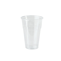 Gobelet transparent en plastique polystyrène, 250/300 mL, 50 pièces/paquet