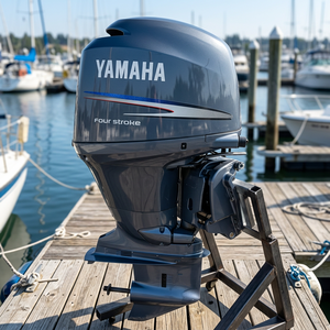 มอเตอร์ติดเรือคายัค4จังหวะ75HP ยามาฮ่าสำหรับโต้คลื่นเรือคายัคล่องลอยดำน้ำพร้อมวัสดุ PVC ฮัลล์ที่ใช้สำหรับการผจญภัยกลางแจ้ง - Product Image 2