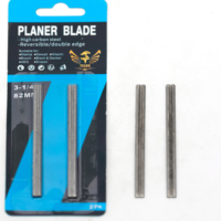 Pisau Planer TCT Tahan Lama untuk Planer Tangan Elektrik, Mata Pisau Planer Kayu, Alat Pemotong Karbida Presisi untuk Pertukangan Kayu dan Pertukangan