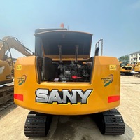 Mini-excavatrice Sany SY65C d'occasion de 6,5 tonnes, excavatrice compacte hydraulique Sany SY60 SY75 d'occasion à vendre