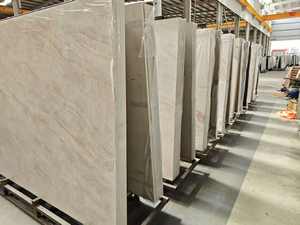 Gesinterd steen 1600*3200*12mm Mat Taj Mahal Steen Lage Waterabsorptie Technisch Aanrechtblad met Gehoned Tafelblad - Product Image 4