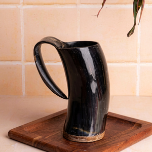 Taza de Cuerno de Búfalo Premium, Taza Tradicional para Beber, para el Mercado Mayorista - Product Image 1