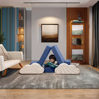 Ensemble de mousse modulaire de nuage doux de créativité de jeu de jeu d'enfants de vente en gros d'usine pour la chambre à coucher et le salon