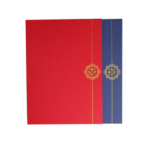 Porte-<span class=keywords><strong>diplôme</strong></span> personnalisé avec logo, format 8,5 x 11 po, pour événements de remise des diplômes - Classeur de présentation en papier avec impression <span class=keywords><strong>et</strong></span> marquage <span class=keywords><strong>à</strong></span> chaud - Product Image 5