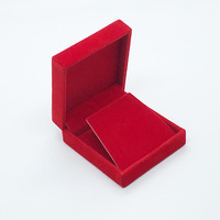 Boîte à bijoux de luxe en plastique, ouverte, avec doublure en PU, durable, écologique, pour pendentif, collier, bague, boucles d'oreilles, emballage cadeau, portable