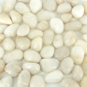 Artisanat de quartz de pierres de rivière polies naturelles d'approvisionnement d'usine pour des cailloux de rivière de jardin - Product Image 5
