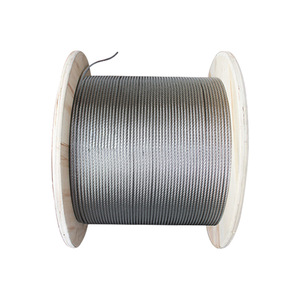 Aisi เชือกลวดสลิงสเตนเลสขนาดใหญ่316 304L 304สำหรับงานก่อสร้าง - Product Image 1