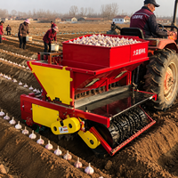 Planteuse d'ail de précision pour tracteur, machine à planter des graines d'ail avec espacement réglable