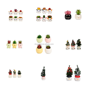 Tùy Chỉnh Bền Hiện Đại Nhà Vườn Trang Trí Nội Thất Mini Dễ Thương Mèo Động Vật Phim Hoạt Hình Hình Dạng Trồng Mọng Nước Nhà Máy Chậu Hoa Nhỏ Nồi - Product Image 3