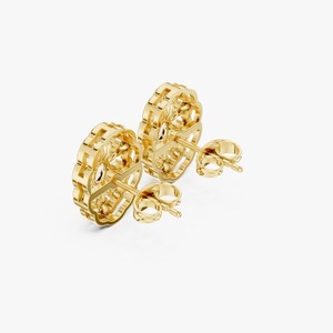 Pendientes de Diamantes con Diseño de Rayos de Sol de Excelente Calidad y Brillo Intenso para Mujer, Ideales para Fiestas y Regalos - Product Image 3