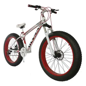 流行成人 26英寸山地自行车肥胖轮胎自行车成人自行车雪自行车 4.0 大轮胎自行车