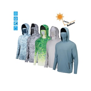 Sudadera de Pesca Unisex con Logotipo Personalizado al por Mayor, Camiseta de Pesca de Manga Larga Sublimada - Product Image 1