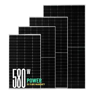 Monocrystalline 500W 540W 545W 550W fotovoltaik PV modülü 540 550 580 Watt güneş enerjisi paneli Jinko Longi