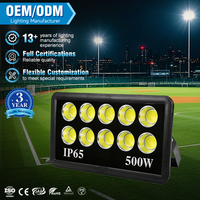Buen Precio, Personalizable, Resistente al Agua, IP65, 50w 100w 150w 200w 250w 300w 400w 500w 600w 800w 1000w, Reflector LED para Estadios