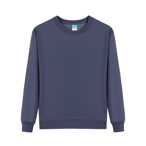 Felpa Nera Personalizzata con Logo Ricamato, Design Foderato, <span class=keywords><strong>Senza</strong></span> <span class=keywords><strong>Cappuccio</strong></span>, con Motivo Stampato - Product Image 4