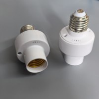 Adaptateur de douille E27 à induction radar pour ampoules intelligentes, interrupteur de lumière de pièce, interrupteur à détecteur de mouvement humain