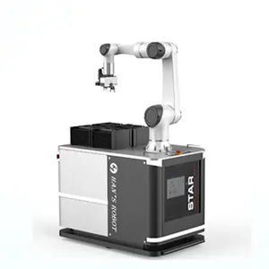 AGV Robot Hans Star Mobile Cobot Lift Plattform zum Be-und Entladen von Material Roboterarm Kit