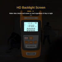 Fuente de Luz Láser de Fibra Óptica Portátil de 1310/1550nm con Valor Luminoso Ajustable para Aplicaciones FTTH