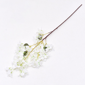 ดอกเฟื่องฟ้าคุณภาพสูงสำหรับตกแต่งงานแต่งงานในร่ม กิ่งก้านสีสันสวยงาม ดอกไม้ประดิษฐ์ - Product Image 6