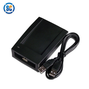 Long Range Programmable Smart <strong>Card</strong> <strong>Reader</strong> Access Control RFID/NFC <strong>Card</strong> <strong>Reader</strong> 125kHz Frequency Plastic USB/WiFi Communication - Product Image 2