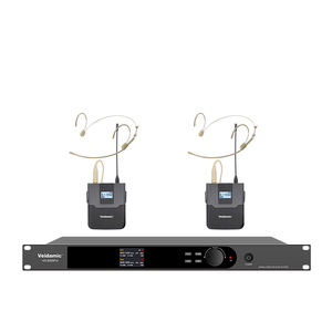 Système de microphone de conférence sans fil double 8200plus avec micro-cravate et micro-canon flexible - Product Image 4