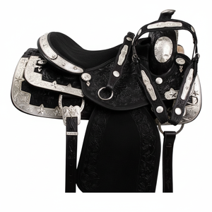 Vente en gros écologique de haute qualité Selle Western en cuir 100% naturel pour cheval Selle équestre - Product Image 2