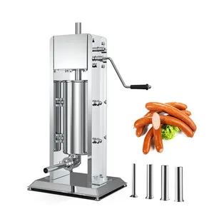 Machine électrique et automatique de fabrication de saucisses, haute efficacité, remplisseur de saucisse, vente en gros