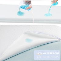 Baby-Babybettmatratze, beidseitig bequeme Gel-Memory-Schaum-Matratze mit abnehmbarem, weichem Tencel-Bezug