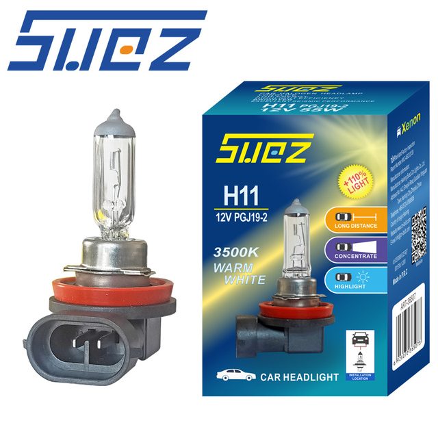 Halogen Car H11 Bulb 12v55w Auto Parts High Quality Headlight