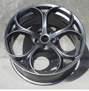 Cerchi in Lega di Alta Qualità da 19 Pollici, <span class=keywords><strong>Grigio</strong></span> Opaco, per Auto Passeggeri, PCD5x110mm ET 34/30mm CB 65.1mm, Adatti per <span class=keywords><strong>Alfa</strong></span> <span class=keywords><strong>Romeo</strong></span> - Product Image 5