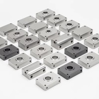 Pièces usinées CNC sur mesure en aluminium et POM, usinage par électroérosion à fil, tournage, fraisage, support de boîtier, service de prototypage rapide, anodisé et poli