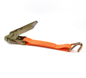 רצועת קשירה עם רטצ'ט מפוליאסטר 2 אינץ', 5 טון, עמיד במיוחד, עם וו כפול בצורת J - Product Image 2