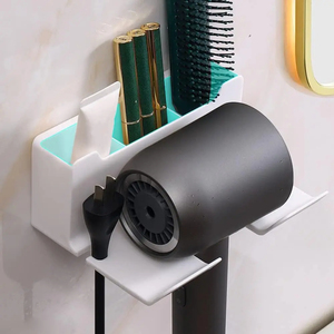 ชั้นวางของติดผนังสำหรับขายส่ง ที่แขวนไดร์เป่าผมและอุปกรณ์ในห้องน้ำ - Product Image 5