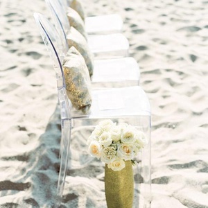 Chaises <span class=keywords><strong>Victoria</strong></span> <span class=keywords><strong>Ghost</strong></span> de mariage clair en résine acrylique d'approvisionnement d'usine - Product Image 1