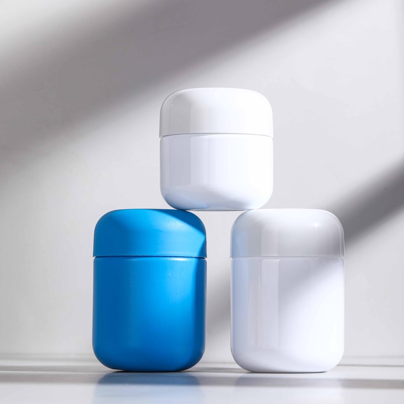 Children Proof Lid Plastic Jar HDPE