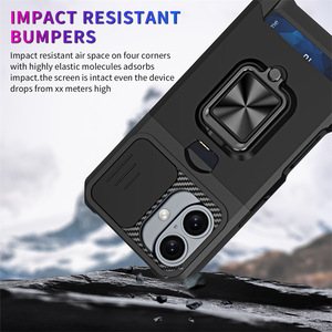 Slide fotocamera Slot per schede Heavy duty anello protettivo custodia per <span class=keywords><strong>iPhone</strong></span> 6 XS Max X XR / 7 8 Plus / <span class=keywords><strong>SE</strong></span> <span class=keywords><strong>2020</strong></span> antiurto <span class=keywords><strong>cover</strong></span> - Product Image 5