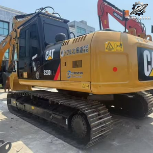 Excavatrice sur chenilles d'occasion CAT 323D2L, marque américaine d'origine, 23 tonnes, taille moyenne, excavatrice sur chenilles d'occasion - Product Image 4