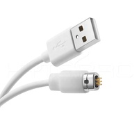 HytePro pria Bagian 5 Pin kabel pengisi daya Usb magnetik untuk pelacak GPS