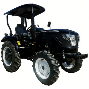 Tracteur à roues 60 CV avec lame à neige, châssis de cabine CE Yunnei 12+12, et système hydraulique d'orientation - Product Image 2