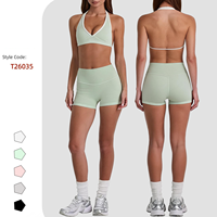 Vêtements de sport en gros : Veste de sport, vêtements de gym grande taille, shorts de yoga, ensembles soutien-gorge de yoga dos ouvert pour femmes